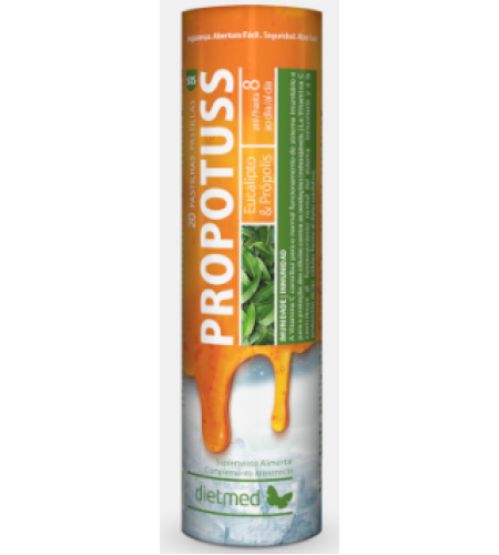 Propotuss - 20 Pastilhas - Dietmed